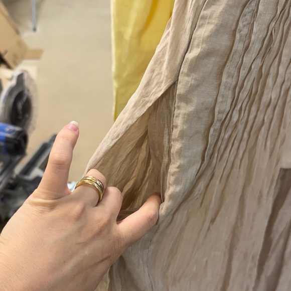 Free People Frankie Pintuck Maxi Dress in Ivory - Picture 6 of 10